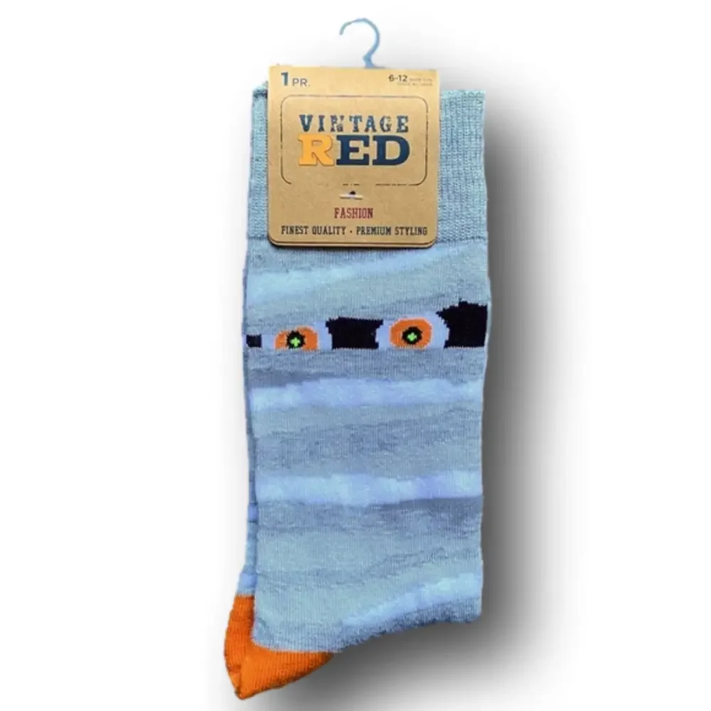 3/$18 Mummy Halloween Funny Novelty Crew Socks - NWT